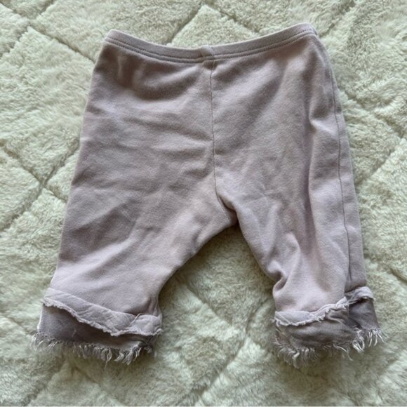 Luna Luna Copenhagen | Lavender Kimono Ruffle Top & Capris Set | Size 36 Months - Picture 7 of 12